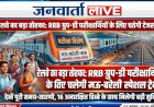 रेलवे का बड़ा तोहफा: RRB ग्रुप-डी परीक्षार्थियों के लिए चलेगी मऊ-बरेली स्पेशल ट्रेन, देखें पूरी समय-सारणी