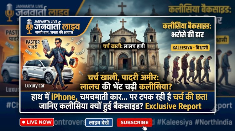 हाथ में iPhone, दरवाजे पर चमचमाती कार और टपकती चर्च की छत: जब 'सेवा' छोड़ 'मेवा' बटोरने में जुटे उत्तर भारत के पादरी!